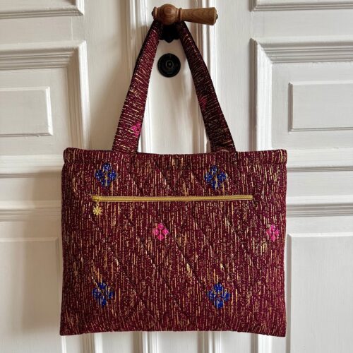 Quiltet stoftaske Willa