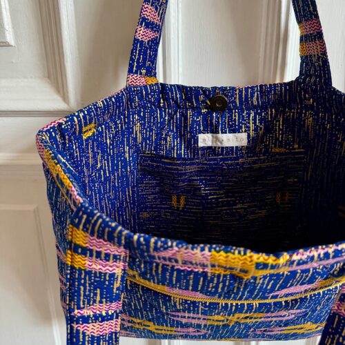 Alternativ visning af Quiltet stoftaske Sage